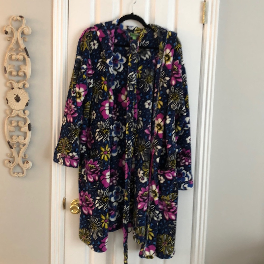 Vera Bradley African Violet L/XL Bathrobe
